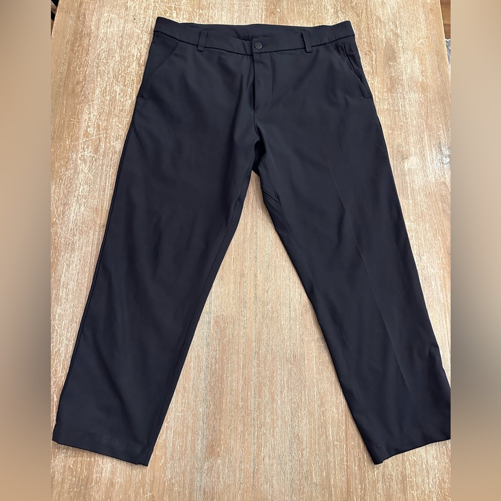 Lululemon Commission Pant Classic Black Mens Size 34